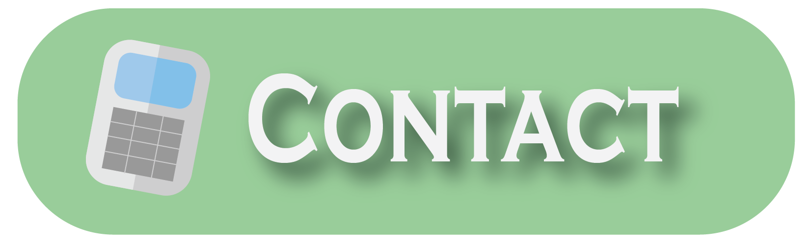 a light green background with a phone and the text contacts on the background